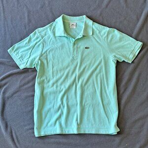 Men's Aquamarine Lacoste Polo size 6